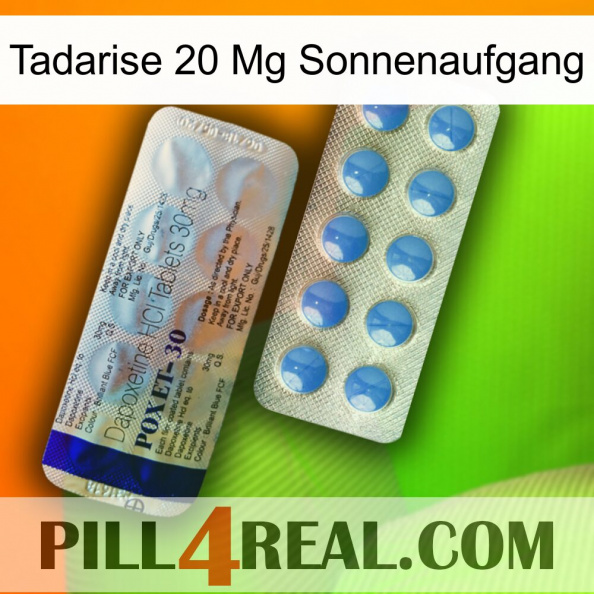 Tadarise 20 Mg Sunrise 39